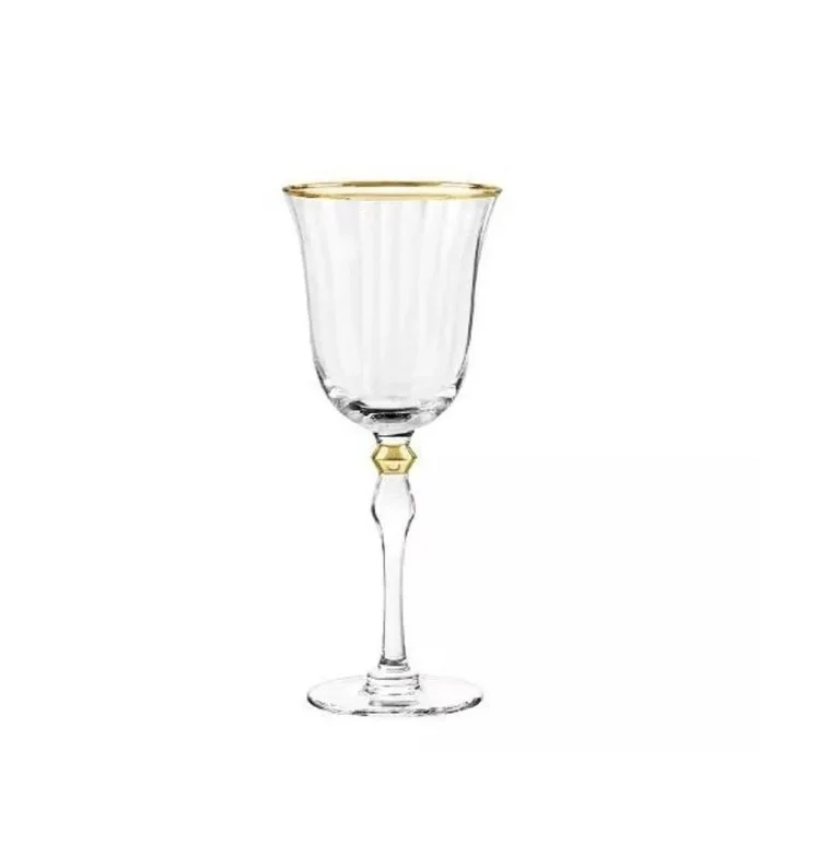 Gold Rim Glass $2.75