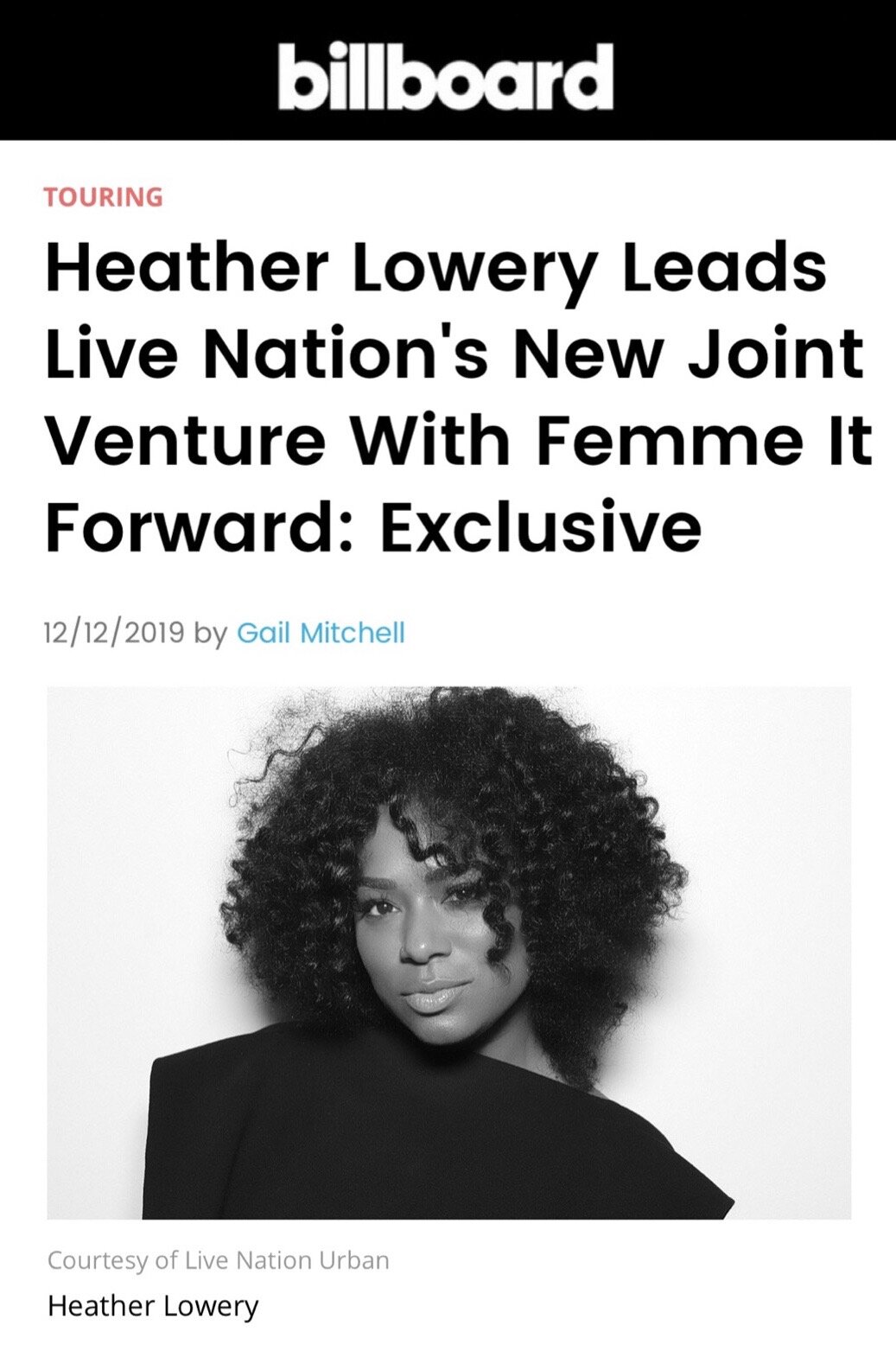 Press — Femme It Forward