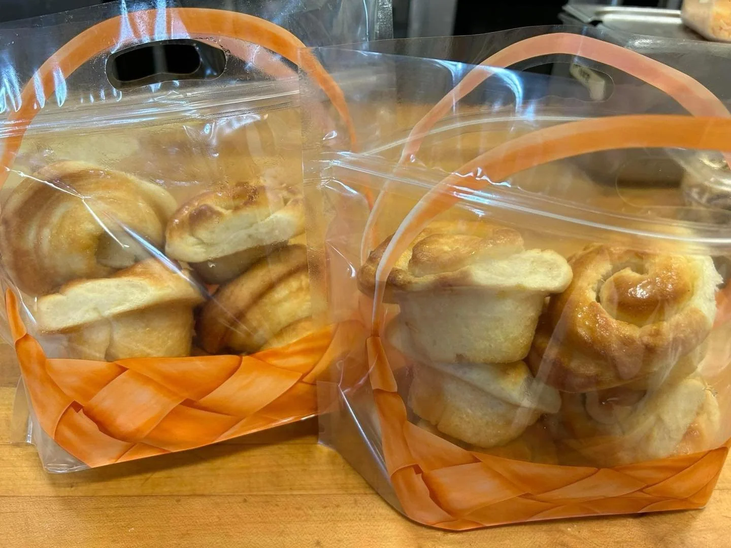 Yummy Butter Rolls.  Order them from Popover&rsquo;s Bakery and Cafe in Hilo for your Holiday Meal,l, Potluck or Dinner.