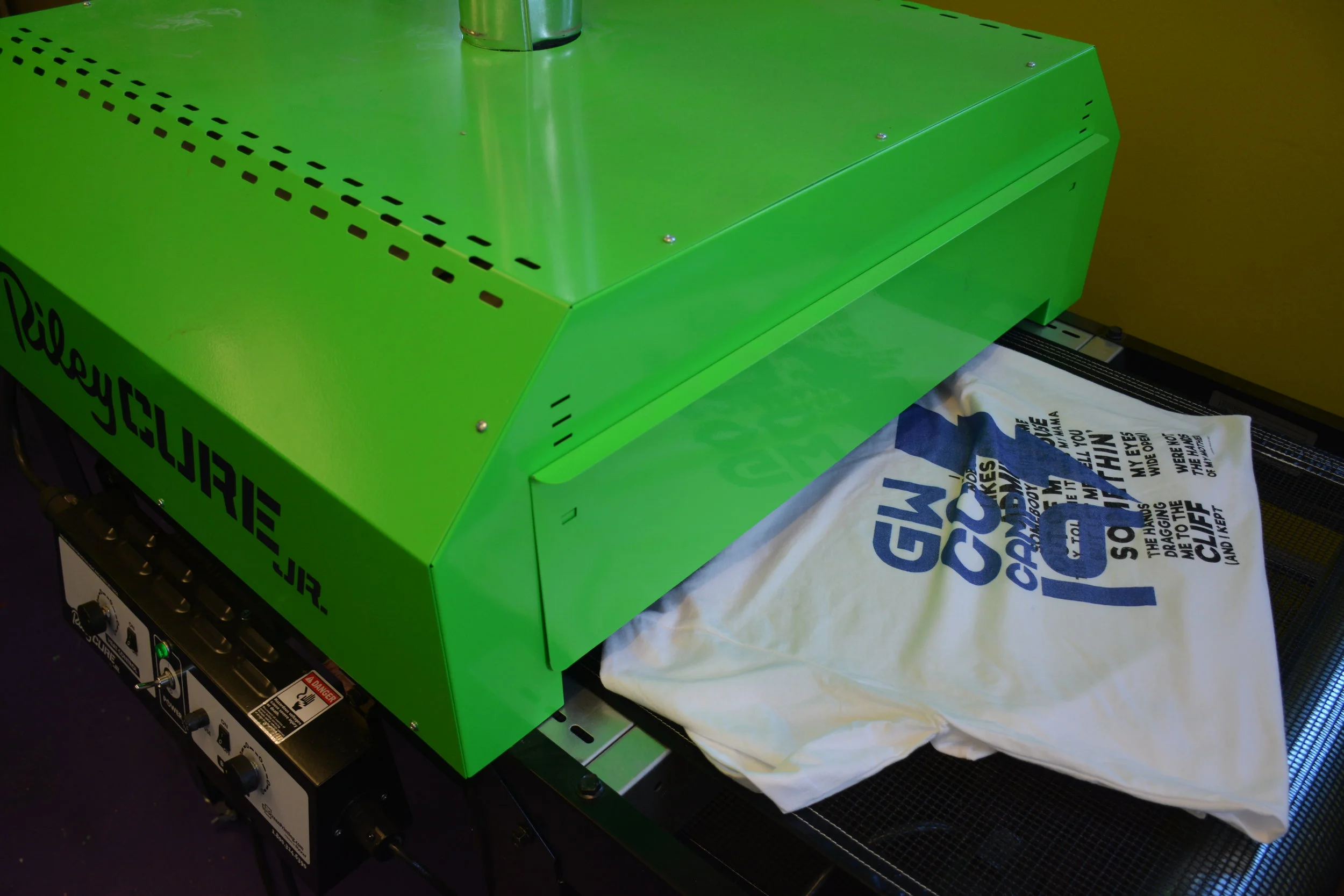  Up-cycle prints at the Greenmount West Community Center 