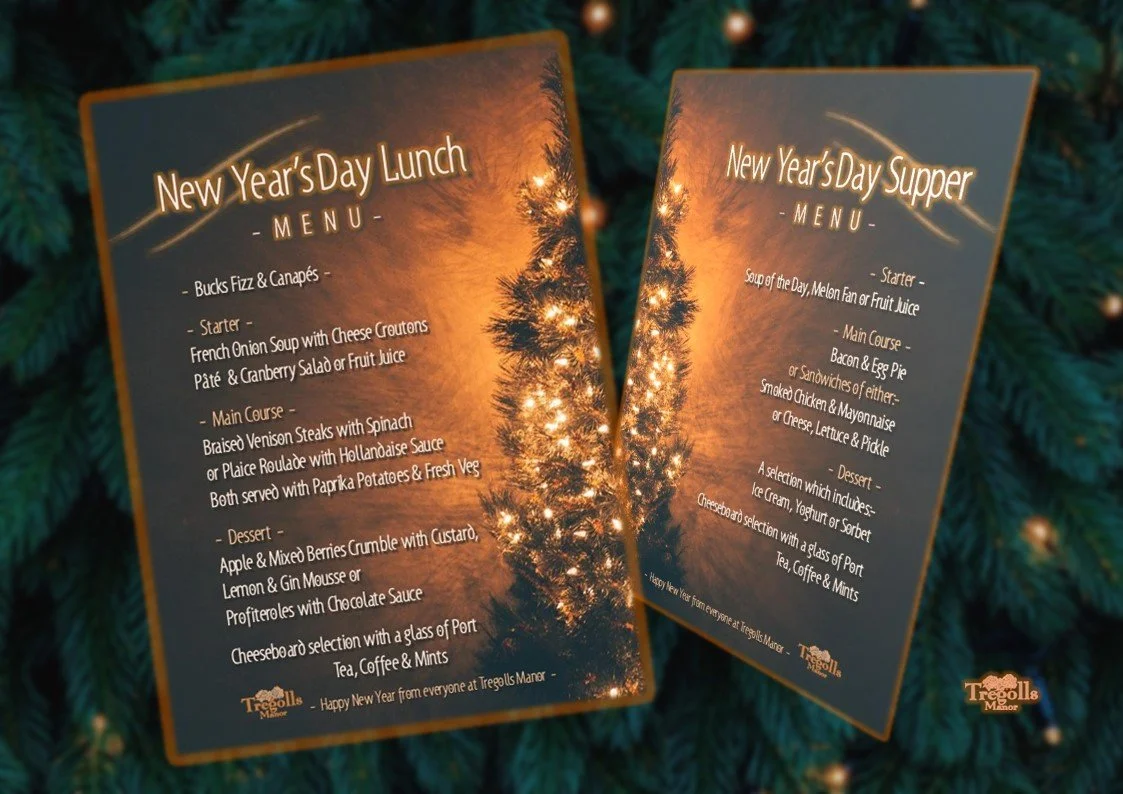 New Year's Day - Menu