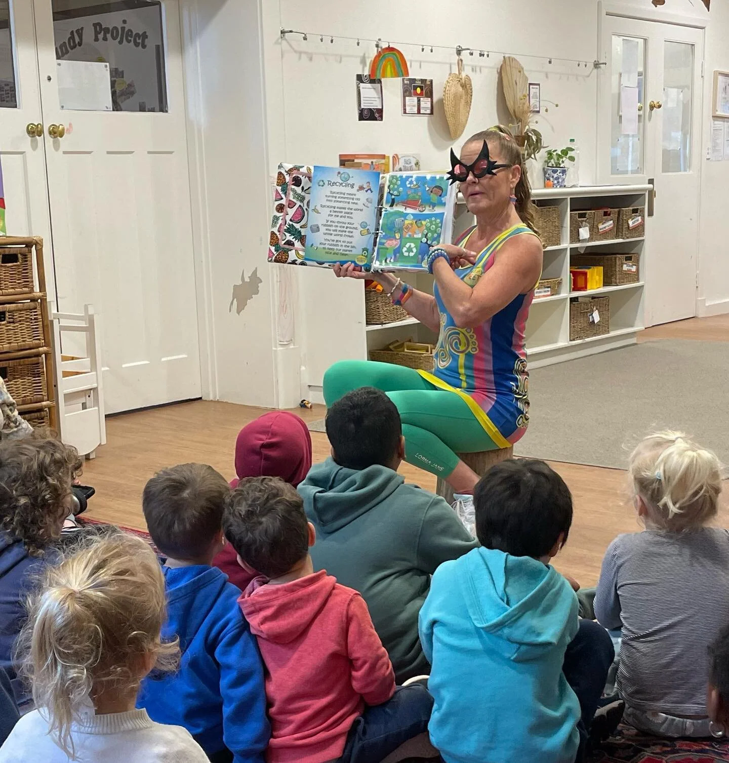 We had our first Happy Feet Fitness class today, the children enjoyed learning all about recycling whilst stretching and moving their bodies to some great tunes! Thanks Miss Lisa, we can&rsquo;t wait until next weeks class.