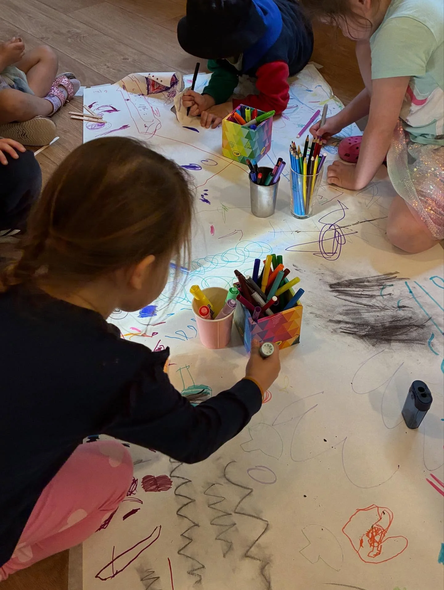 🎨✨ The Language of Mark Making 🌿🖌️

In our Atelier, children are immersed in the beauty of mark making&mdash;a core element of our Reggio Emilia-inspired approach. 🌈💛 
Using a variety of mediums and materials, they explore colour, texture, and e