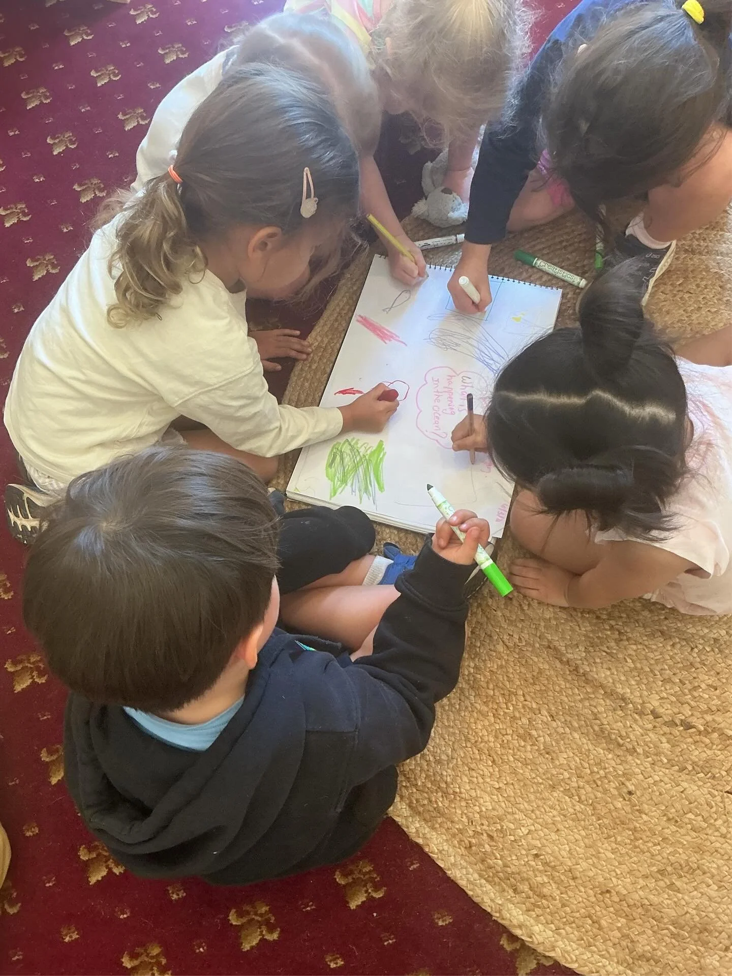 🌊 Ocean Week at our centre! 🐠
This week the 4 year old Preschool children explored the big book, The Amazing Oceans. The children discovered the different oceans of the world, learned their names, and talked about the many kinds of fish that live i