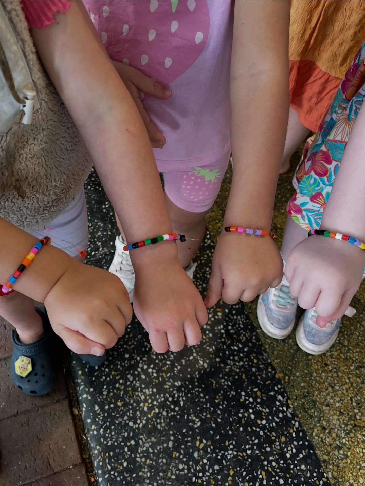 Small moments of what the world needs- harmony, connection and kindness 🧡 

Harmony Day recognises diversity, inclusion and a sense of belonging for everyone. We made eachother friendship bracelets and collaborated to collage a symbol of peace ✨
.
.