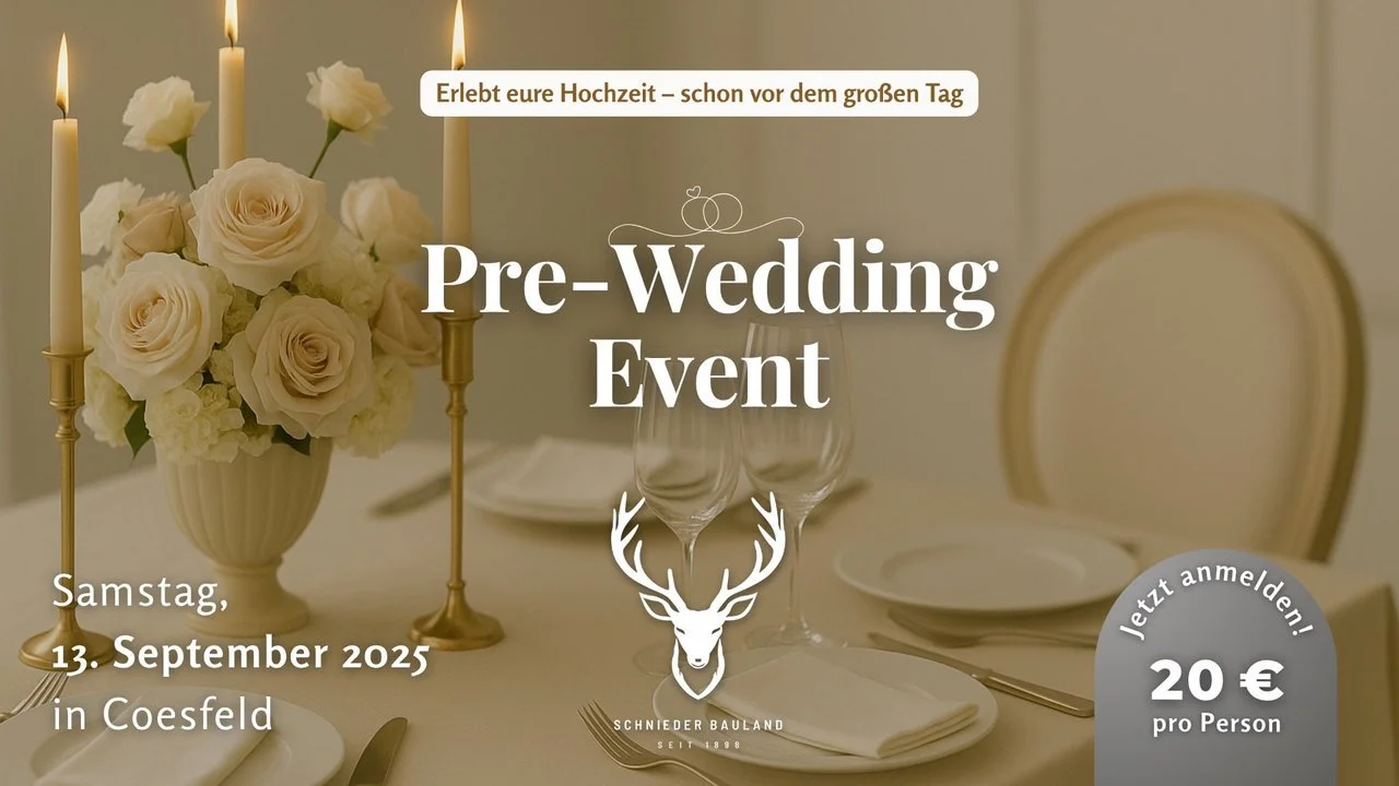 PRE-Wedding Event