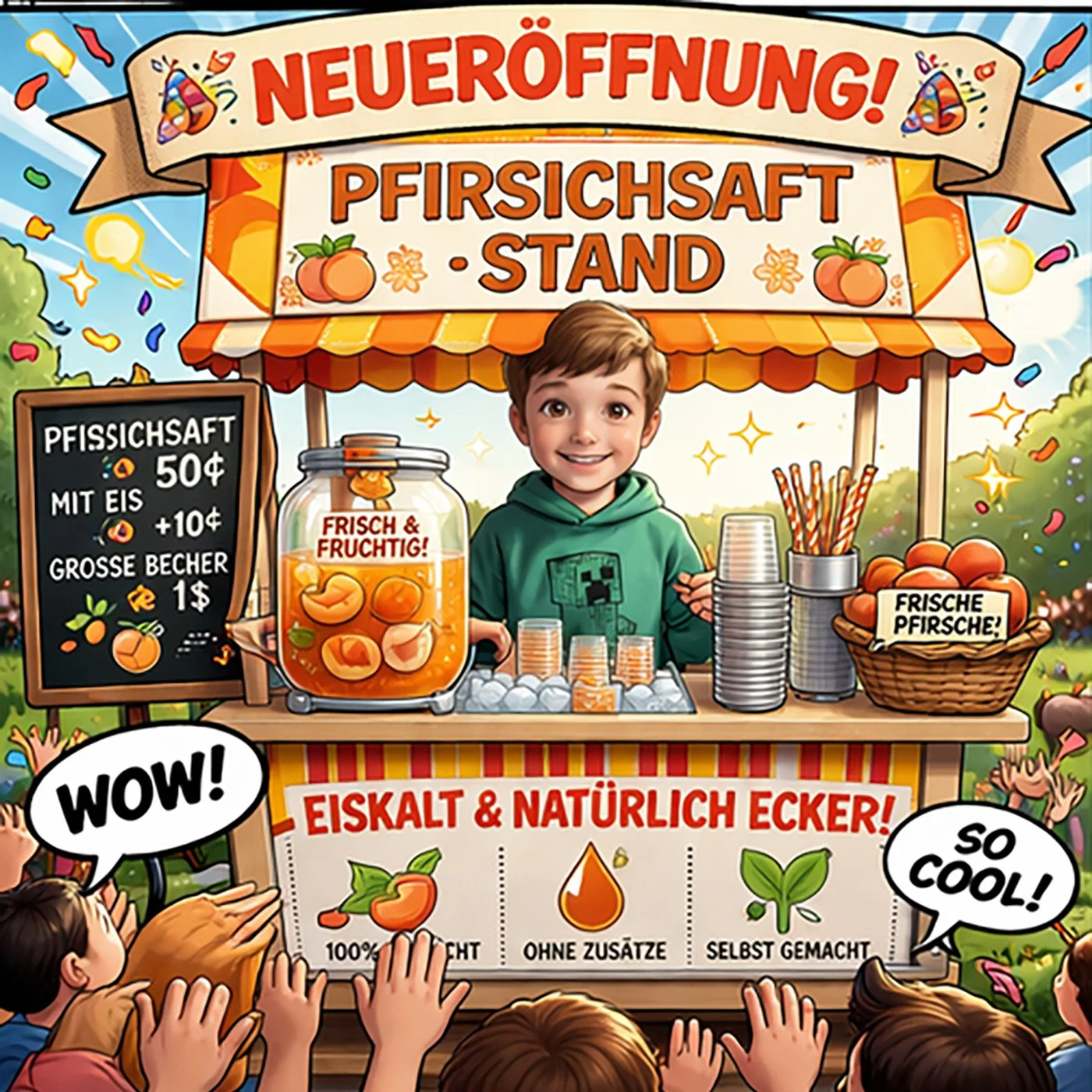 Zwischen Pfirsichsaft und Frenchnails