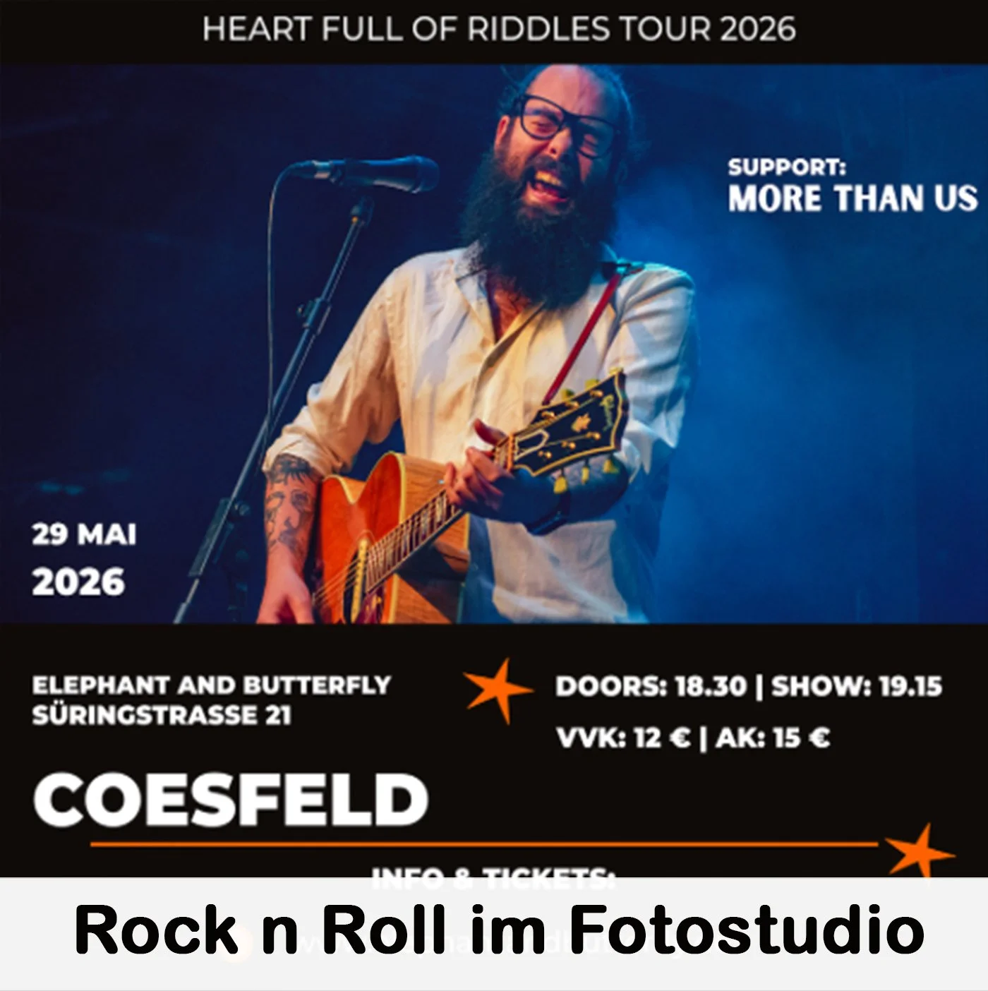 Rock n Roll im Fotostudio