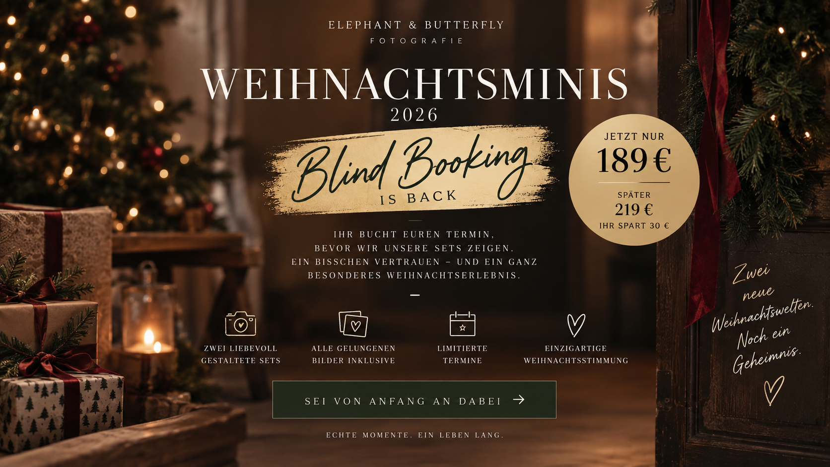 Weihnachtssessions 2026