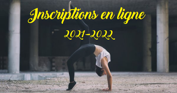 Les Inscriptions pour la Saison 2021/2022 sont ouvertes !