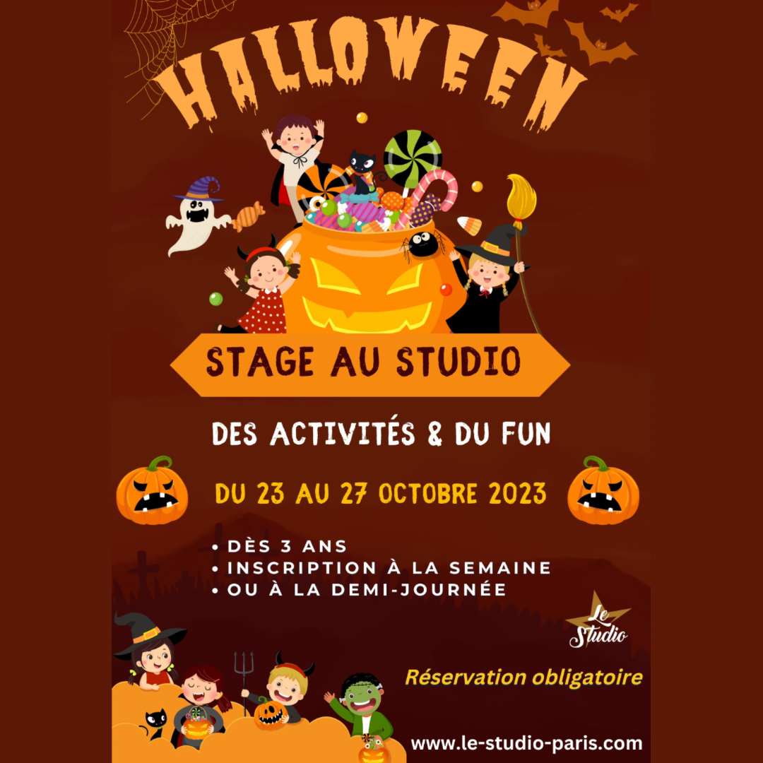 Stage de la Toussaint au Studio Paris