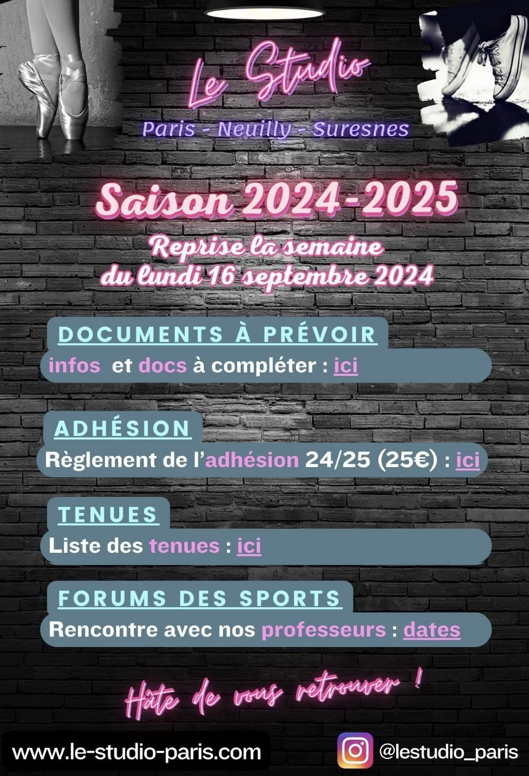 La Newsletter de la rentrée 2024