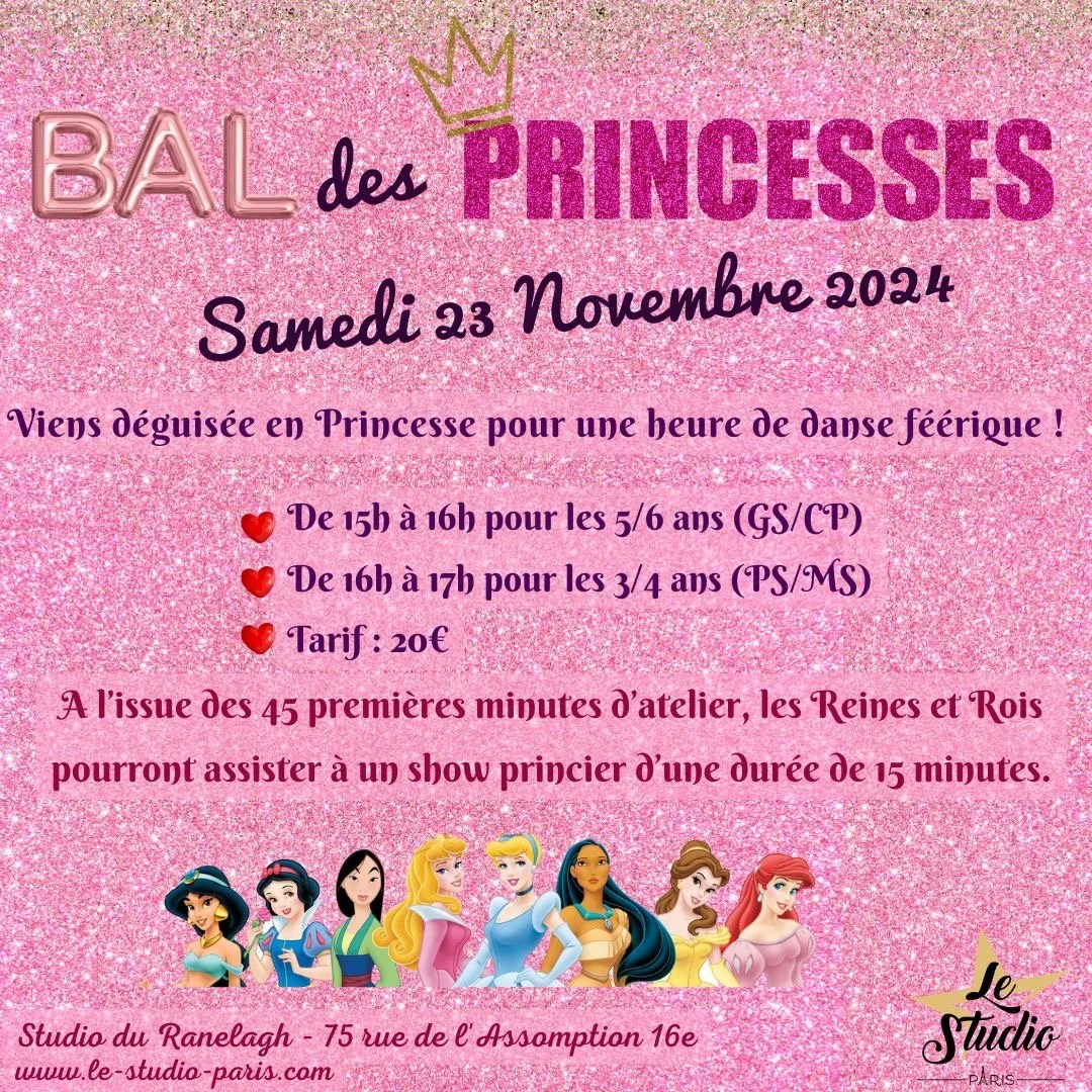 Le Bal des Princesses, invitation lancée !