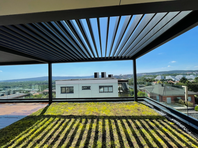 House Pod Bôrikom 14, terrace, green roof