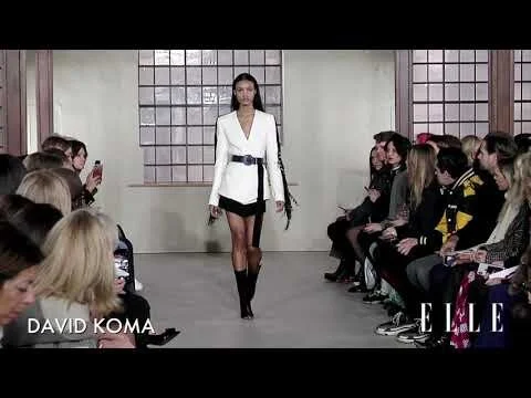 David Koma FW18 London collection
