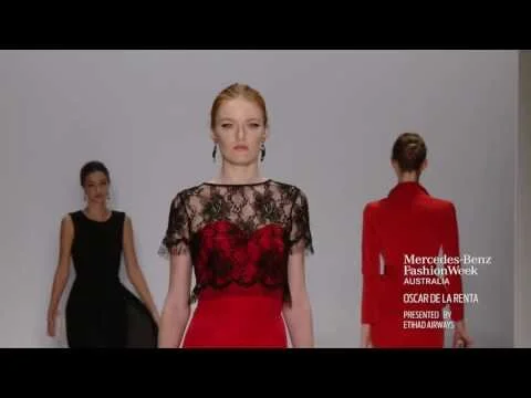 OSCAR DE LA RENTA MERCEDES-BENZ FASHION WEEK AUSTRALIA COLLECTIONS