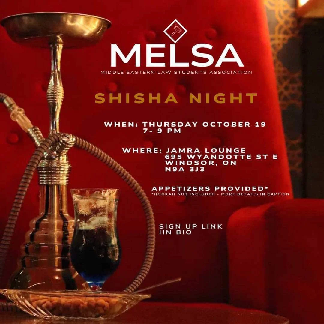 MELSA's Second Annual Shisha Night