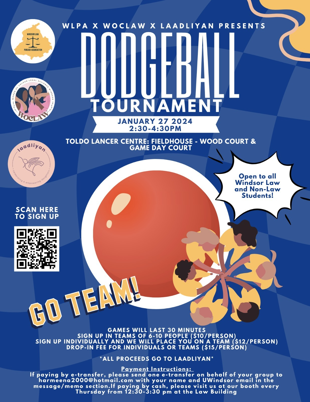 Windsor Law Punjabi Association- Dodgeball Tournament