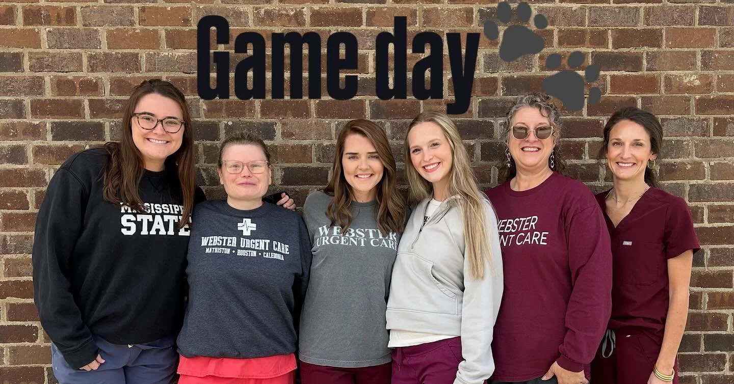 It&rsquo;s Game Day! 🏈💛💙 The Wolverines take on the Cavaliers &mdash;good luck from your Webster Urgent Care team! We&rsquo;re here all day (7:30&ndash;6:30), so come see us if you need care before or after the big game. Let&rsquo;s go Wolverines!