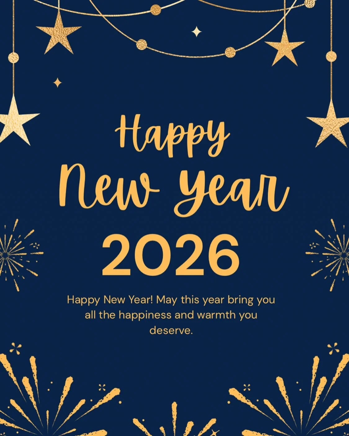 ✨ Happy New Year! ✨
As we step into 2026, we want to take a moment to say thank you to every patient, family, and community member who supported us throughout 2025. Your trust and support mean more to us than we can say.

🎉 Just a reminder &mdash; w
