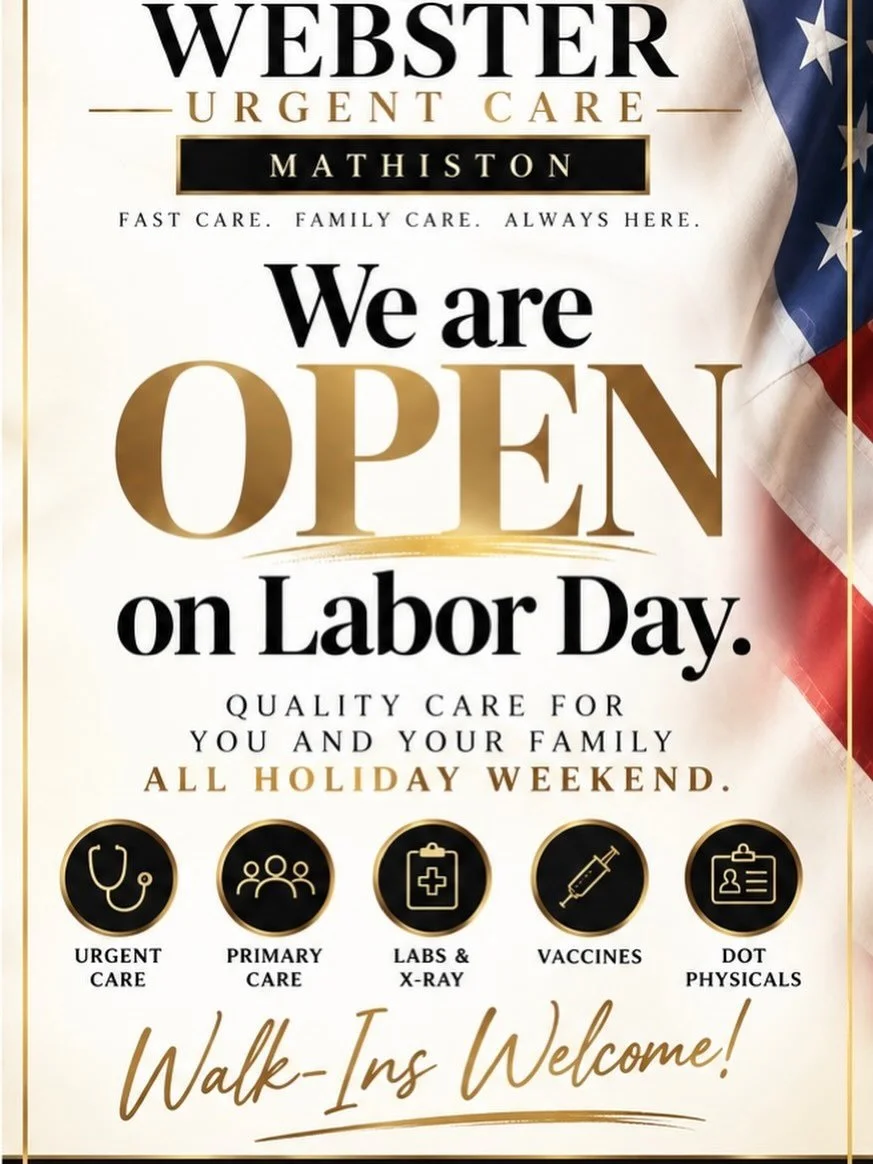 🤍 WE&rsquo;RE OPEN TODAY! 🤍

We&rsquo;re open today for our normal hours, 7:30 AM&ndash;6:00 PM!

Whether you&rsquo;re feeling under the weather, need a quick sick visit, or just need healthcare you can count on&mdash;we&rsquo;re here and ready to 