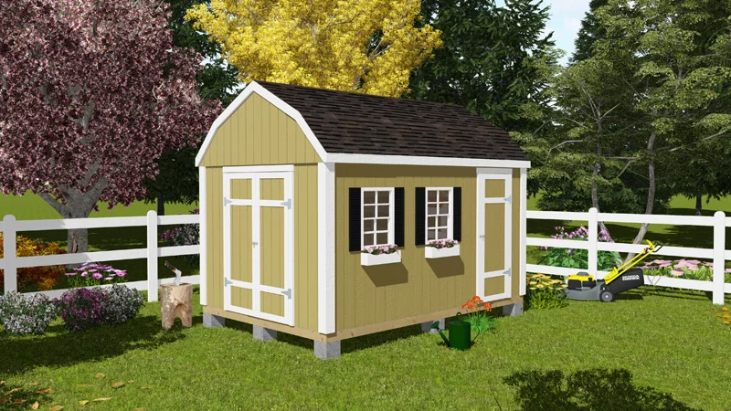 Gambrel Roof Style
