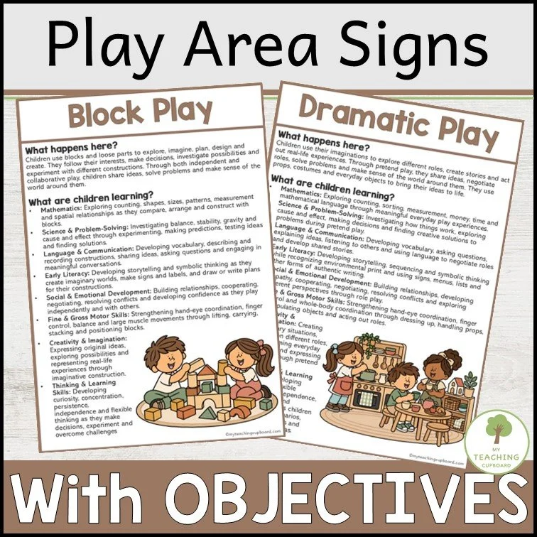 30 Play Area Signs