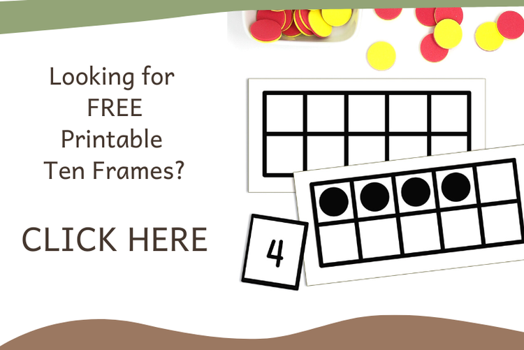 Free Ten Frame Cards Printable for Hands-on Math Activities — My ...