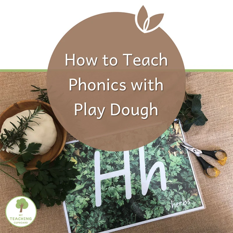 How to Teach Phonics with Play Dough  