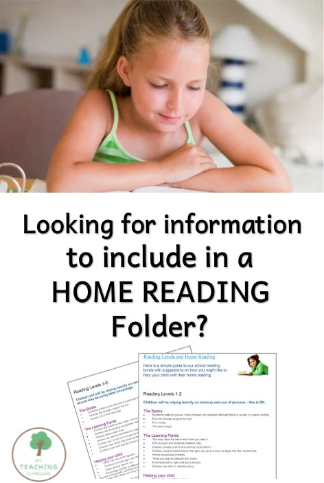 Kindergarten Reading Levels and Home Reading Homework — My Teaching ...