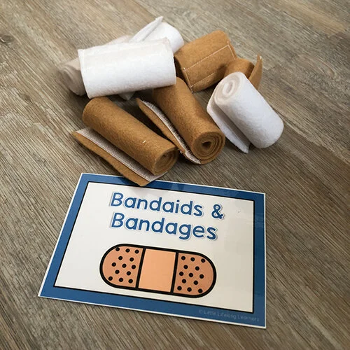 DIY Play Bandages — My Teaching Cupboard