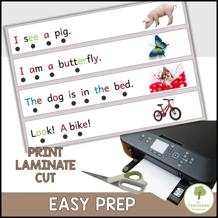 Emergent Reader Sentences — My Teaching Cupboard