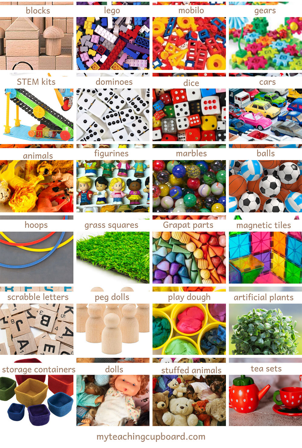 Loose Parts Resources — My Teaching Cupboard
