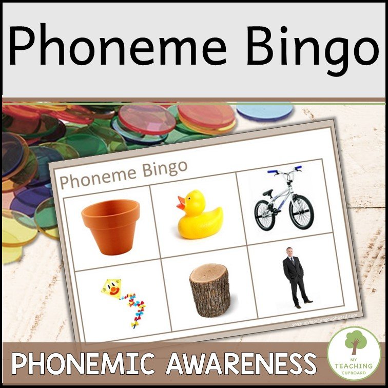 Phoneme Bingo for Teaching Phonemic Awareness