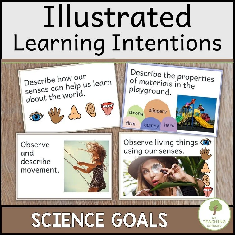 Science Learning Intentions