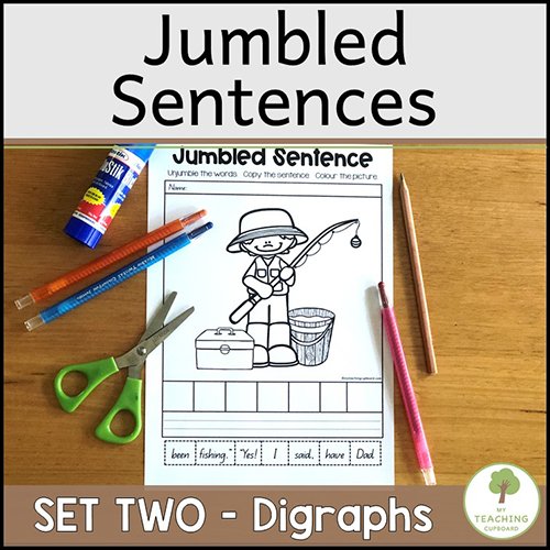 Set Two Jumbled Sentences