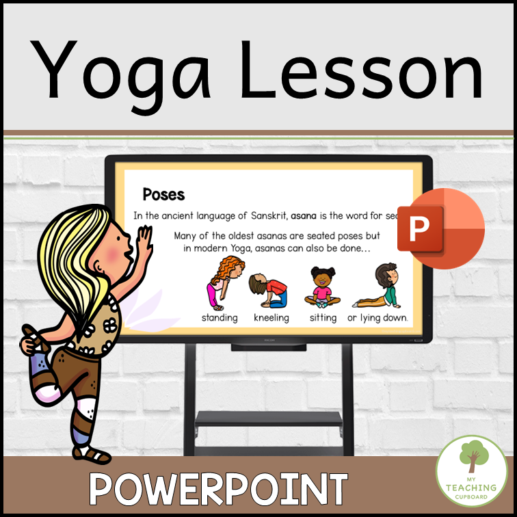 PowerPoint Introduction to Yoga Lesson for Kids