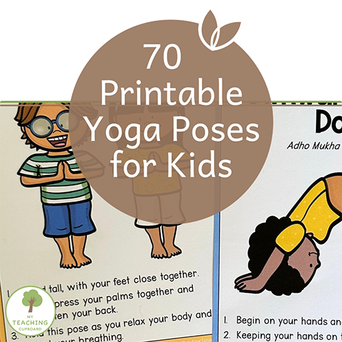 Yoga Cards and Posters: with 20+ Poses for Fun and Educational Way to  Improve Flexibility, Strength | Made By Teachers