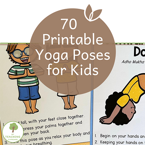 70 Fun and Easy Printable Yoga Poses for Kids — My Teaching Cupboard
