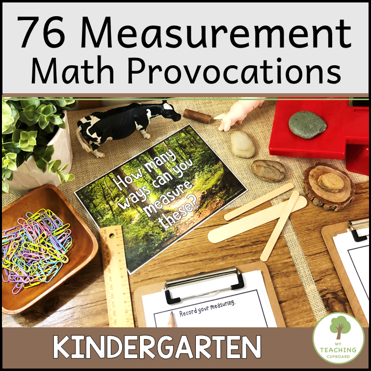 Math Provocations - Measurement Activities for Foundation Stage