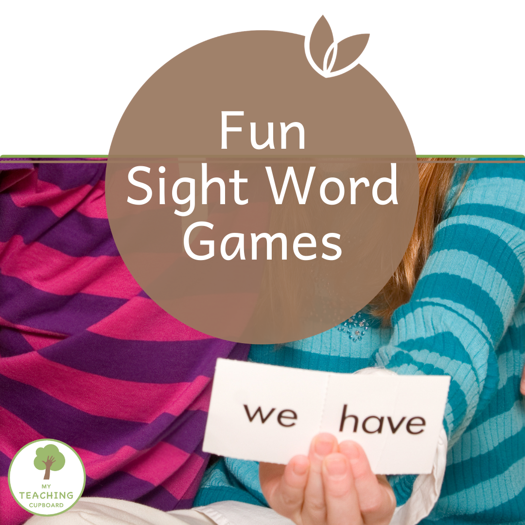 Fun Activities and Games with Sight Words for Kindergarten
