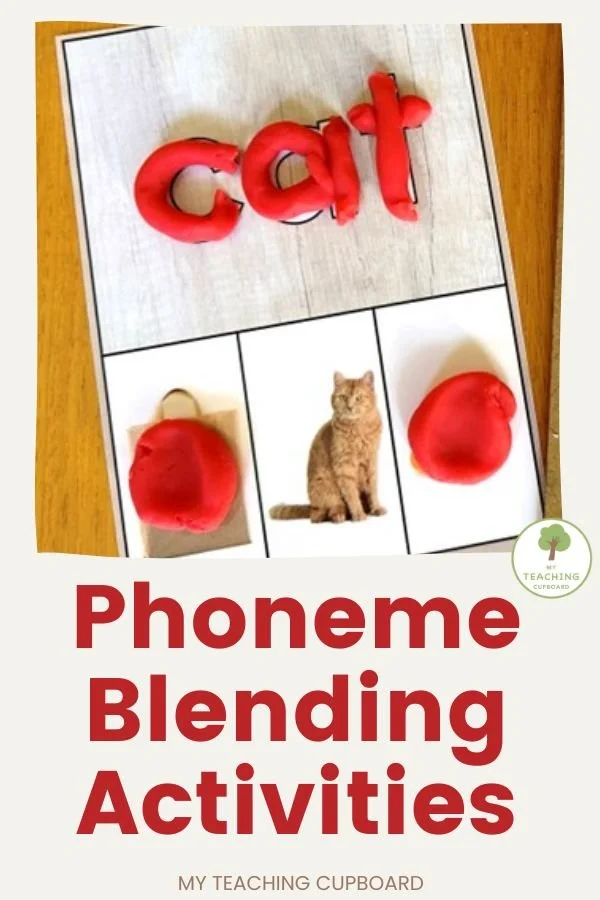 Fun Phoneme Blending Activities Build Phonemic Awareness — My Teaching Cupboard