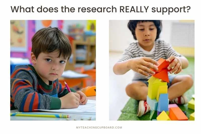 play based learning research