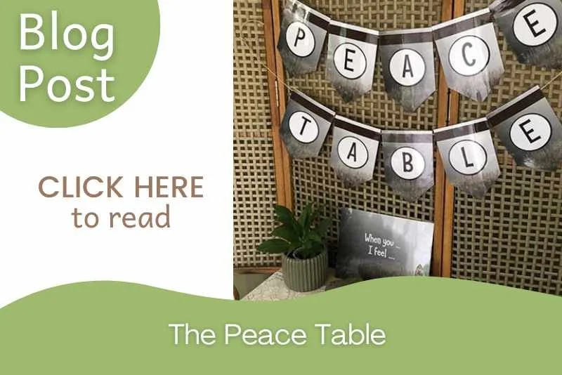 blog post on The Peace Table