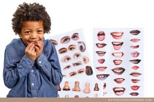 How to Make Create a Face Loose Parts — My Teaching Cupboard