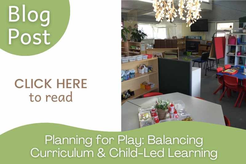 planning for play based learning