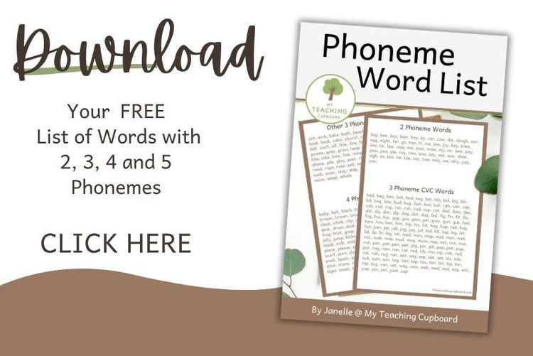 21 Activities for Teaching Phoneme Manipulation — My Teaching Cupboard