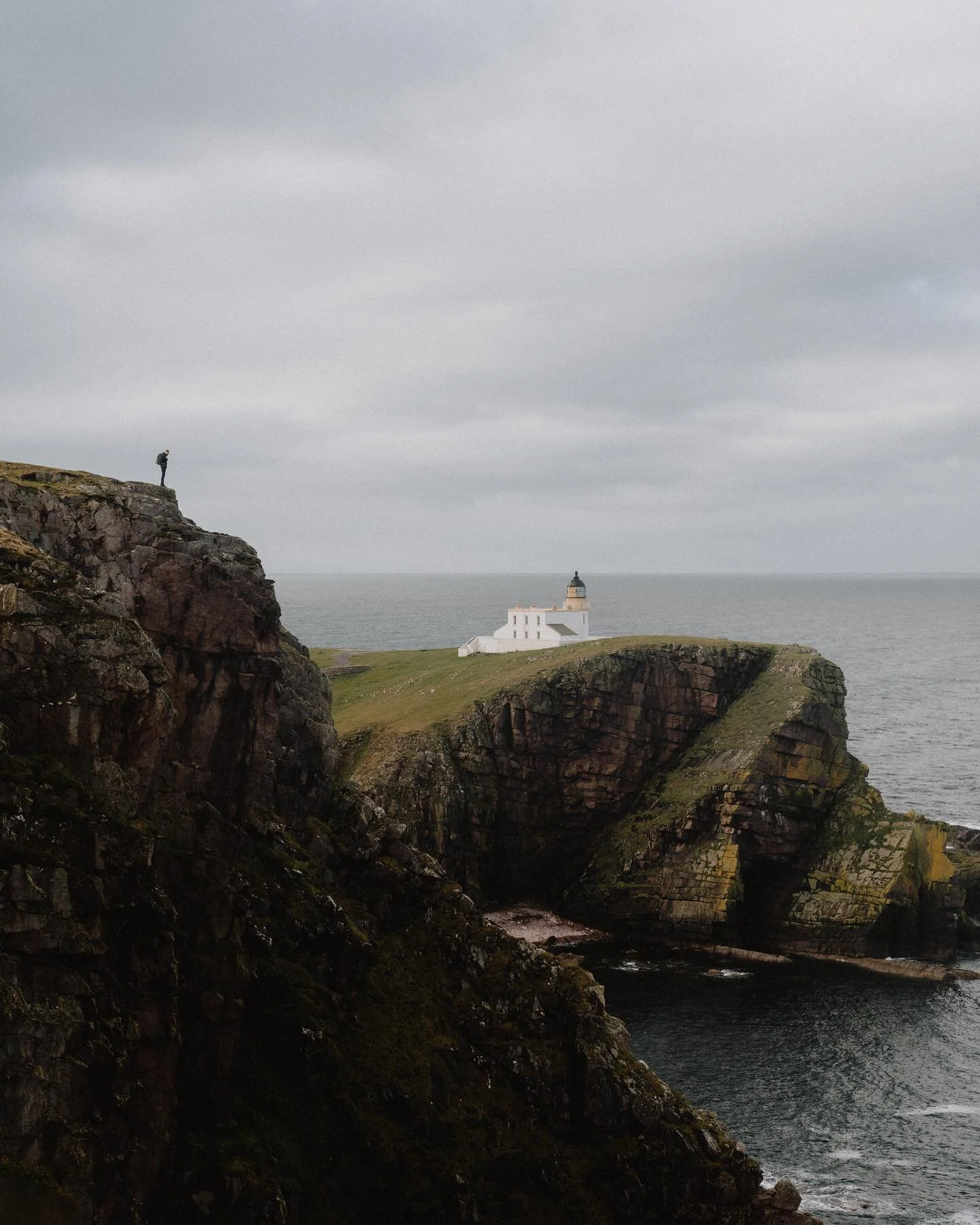 Some epic cliffs and lighthouse on the North-West coast of the Scottish Highlands. It&rsquo;s been nice to find little bits of time to start editing some images from previous trips recently. These were actually from last October in Scotland - we spen