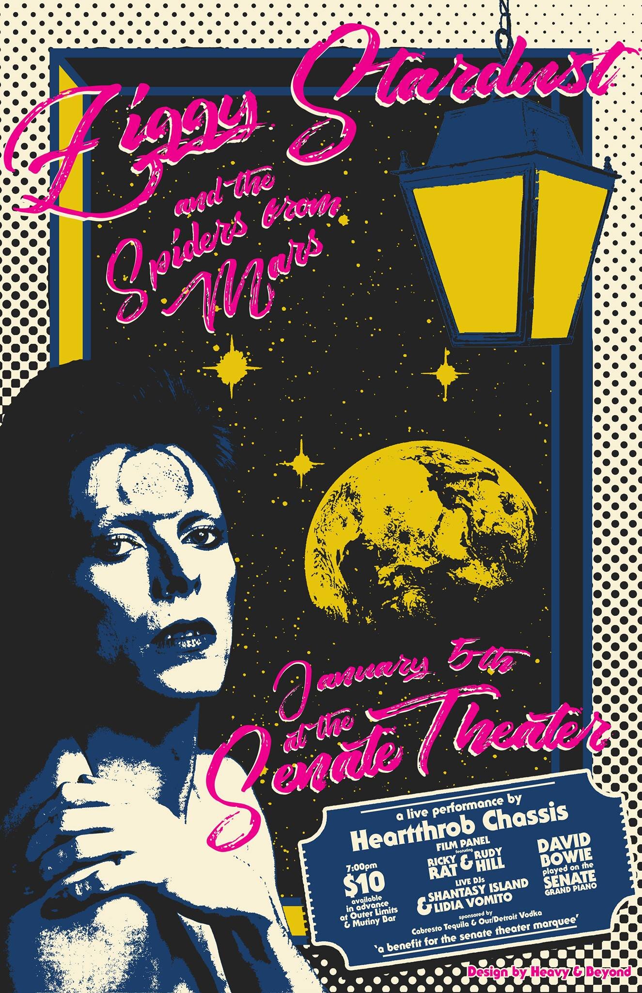 Stardust at the Senate Poster by Heavy and Beyond