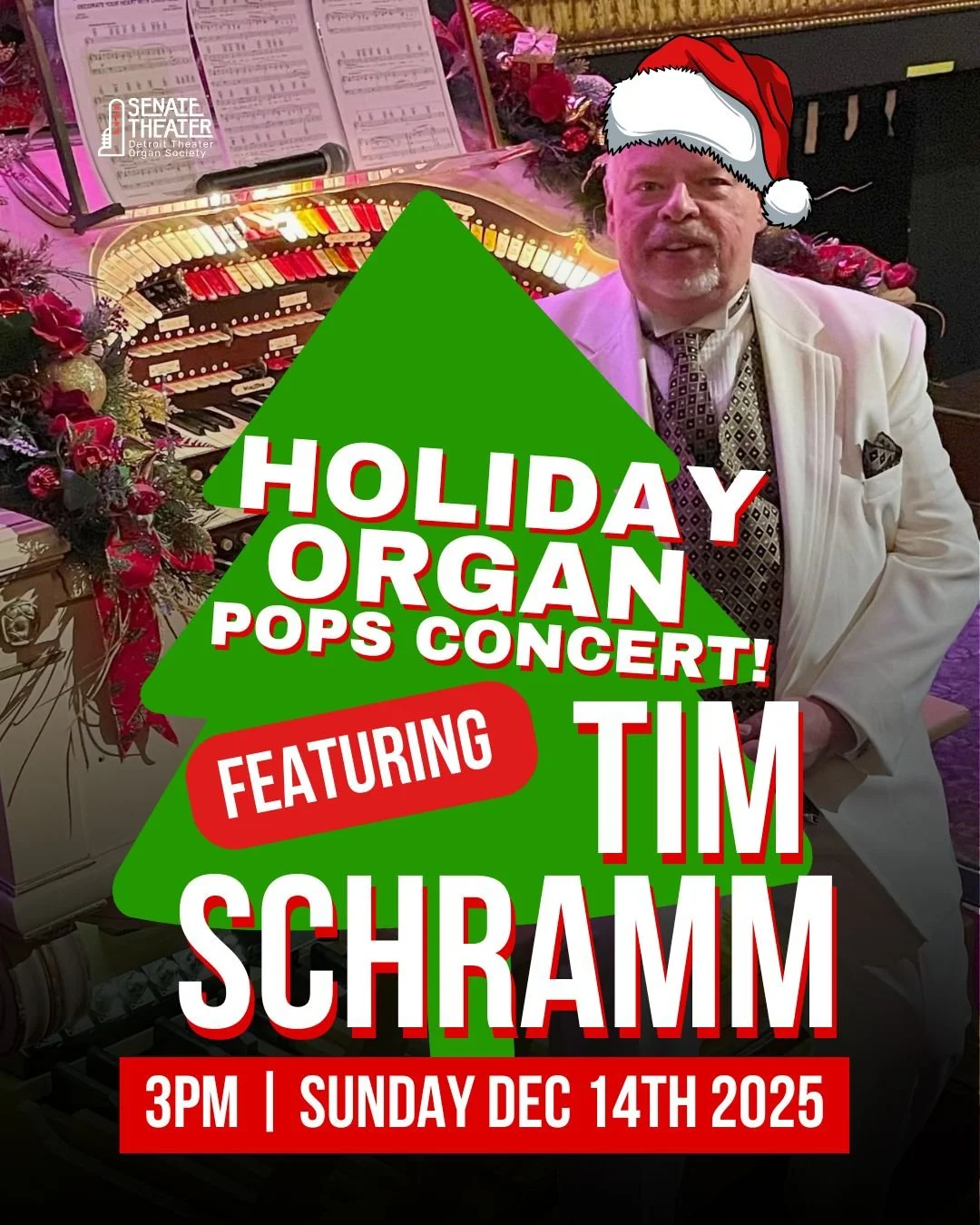 Holiday Organ Pops Concert Featuring Tim Schramm
